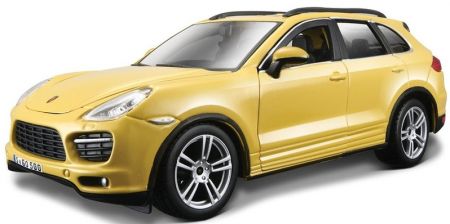 BBURAGO - 1:24 Porsche Cayenne Turbo Yellow