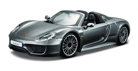 BBURAGO - 1:24 Porsche 918 Spyder Grey