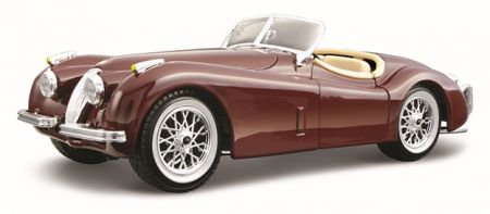 BBURAGO - 1:24 JAGUAR XK 120 ROADSTER 1951 RED