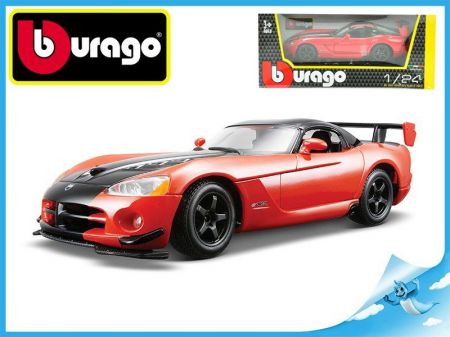 BBURAGO - 1:24 DODGE VIPER SRT 10 ACR RED