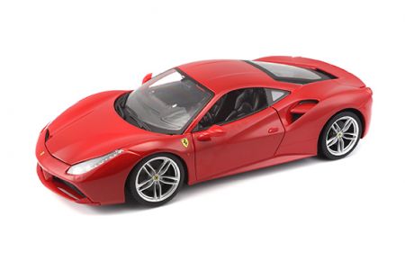 BBURAGO - 1:18 FERRARI 488 GTB RED