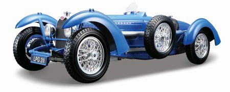BBURAGO - 1:18 BUGATTI TYPE 59 1934 BLUE