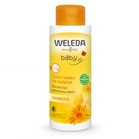 Weleda Čisticí mléko na zadeček 400ml