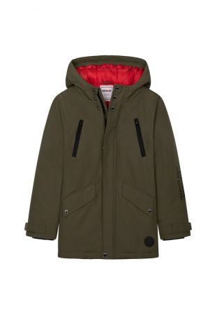 Kabát chlapecký Parka, Minoti, Gym 2, khaki - 98/104