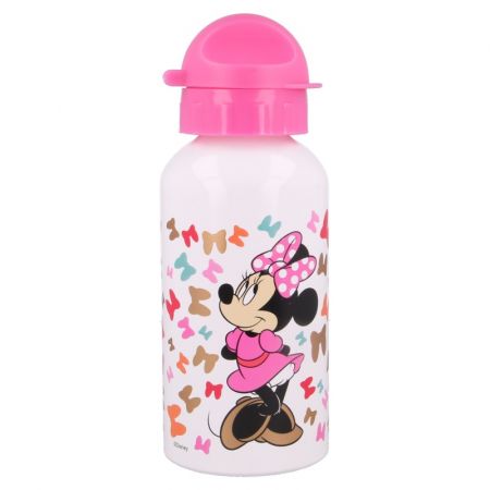 STOR - Hliníková láhev na pití MINNIE MOUSE Butterfly, 500ml, 51139