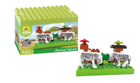 MAC TOYS - Kostky - zebra