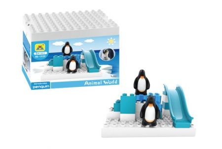 MAC TOYS - Kostky - tučňák