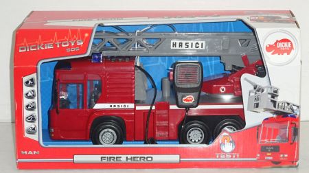 DICKIE - Hasičské Auto 43 Cm S Mikrofonem, Česká Verze