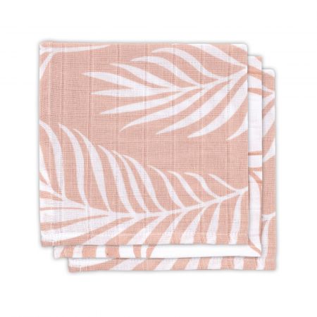Jollein Ručníček 31x31cm (3ks) Nature pale pink
