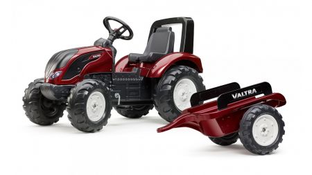 FALK - FALK Šlapací traktor 4000AB VALTRA S4 s vlečkou