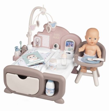 SMOBY - Baby Nurse Cocoon Play Center s panenkou