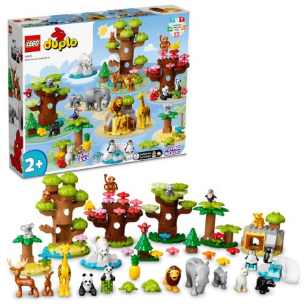 LEGO - DUPLO 10975 Divoká zvířata z celého světa