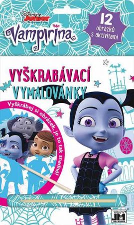 Jiri Models Škrabací vymalovánky - Vampirina