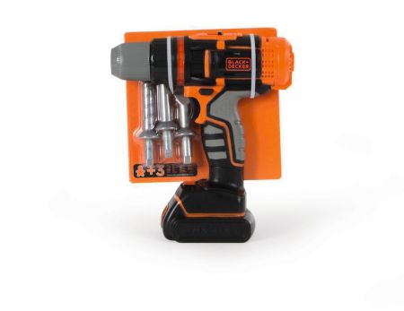 Smoby Elektronická aku vrtačka Black & Decker 