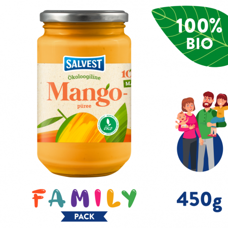 Salvest Family BIO Mango 100% (450 g) 4m+