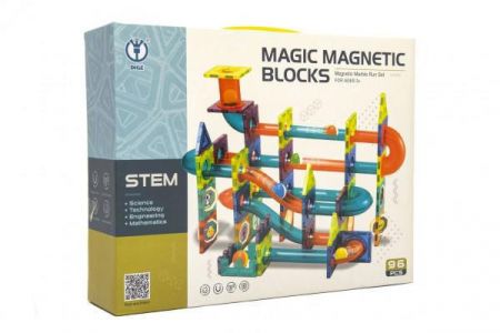 Teddies Magnetická stavebnice 96 ks 