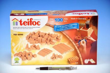 Směr Stavebnice Teifoc Cihličky 100 ks 