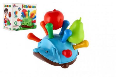 Teddies Ježek vzdělávací hra pro nejmenší 18m +