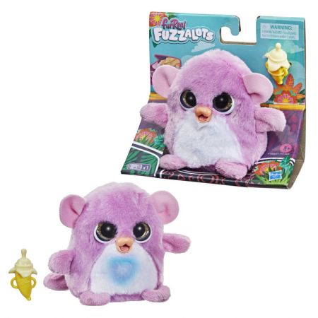 Hasbro Furreal friends Fuzzalots Fialová opička