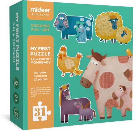 Mideer Mé první puzzle - Maminka a dítě