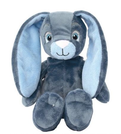 My Teddy Můj zajíček malý modrý 16 cm