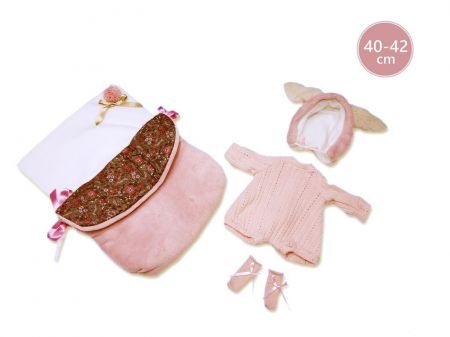 Llorens Obleček pro panenku miminko New Born velikosti 40-42 cm
