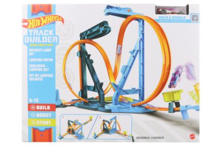 Mattel Hot Wheels Track builder nekonečná smyčka herní set GVG10