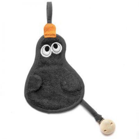 TIMBOO Držátko na dudlík Duck Graphit
