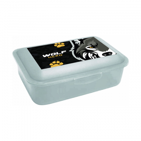 Karton P+P Box na svačinu vlk