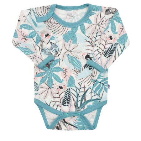 NEW BABY Kojenecké body New Baby Rebel mint Vel. 74