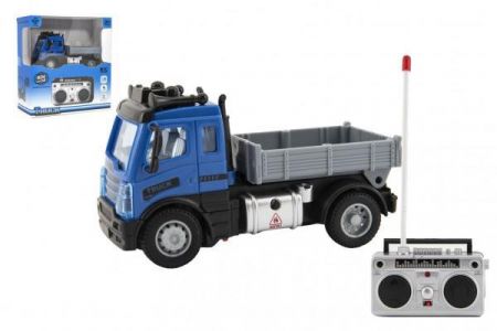 Teddies Auto RC nákladní s korbou 12cm 27MHz na dálkové ovl. se světlem