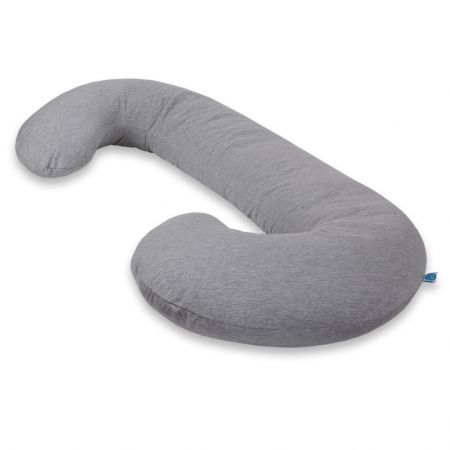 Ceba Kojící polštář PHYSIO Duo Žerzej Melanž Light grey